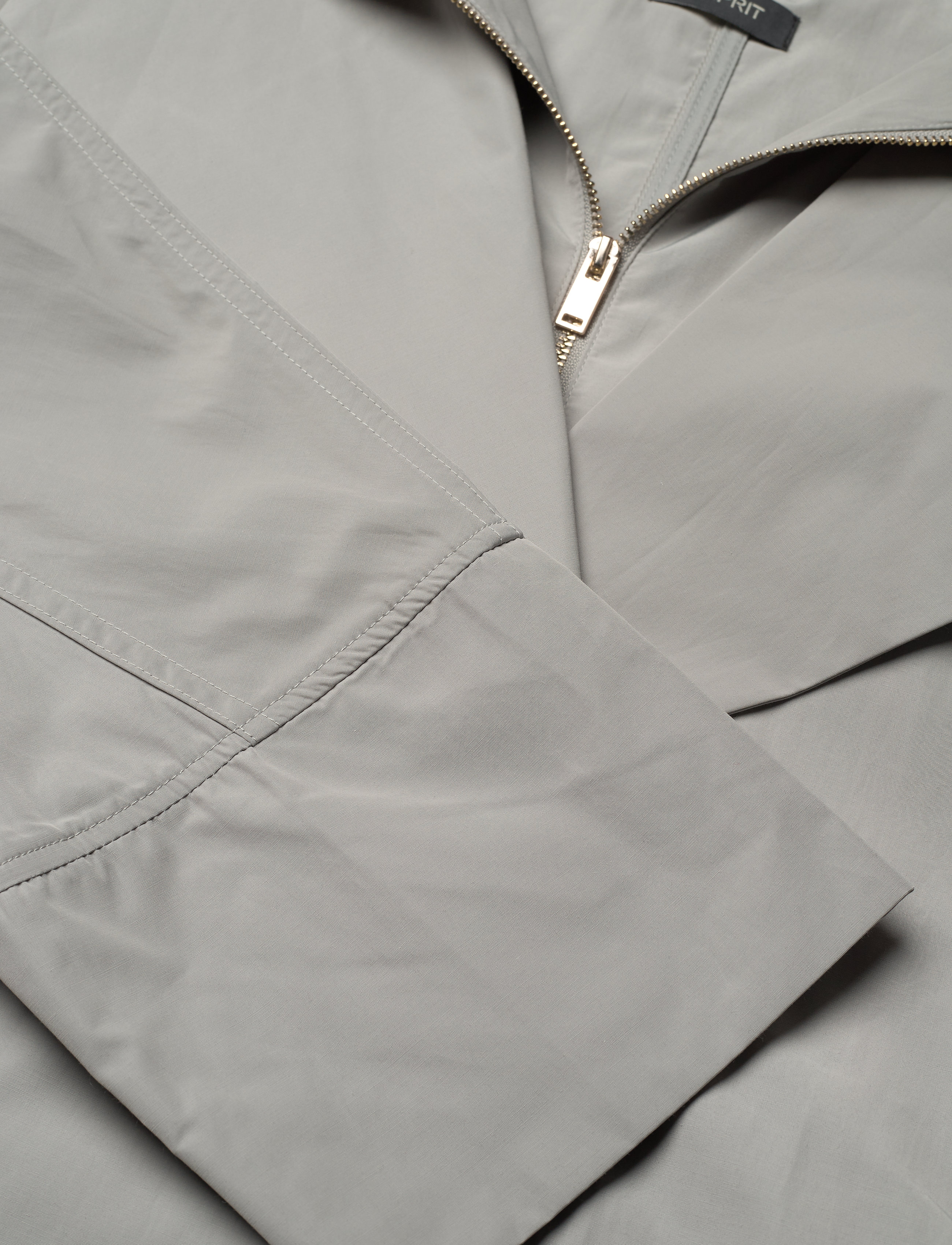 Esprit Collection - Lightweight coat with a hood - silver - 2