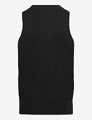 Esprit Collection - Knit top containing LENZING™ ECOVERO™ - Ärmellose tops - black - 1