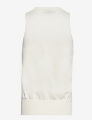 Esprit Collection - Knit top containing LENZING™ ECOVERO™ - sleeveless tops - off white - 1