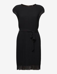 Sleeveless mini dress with plissé pleats, Esprit Collection