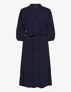 Shirt style woven midi dress, Esprit Collection