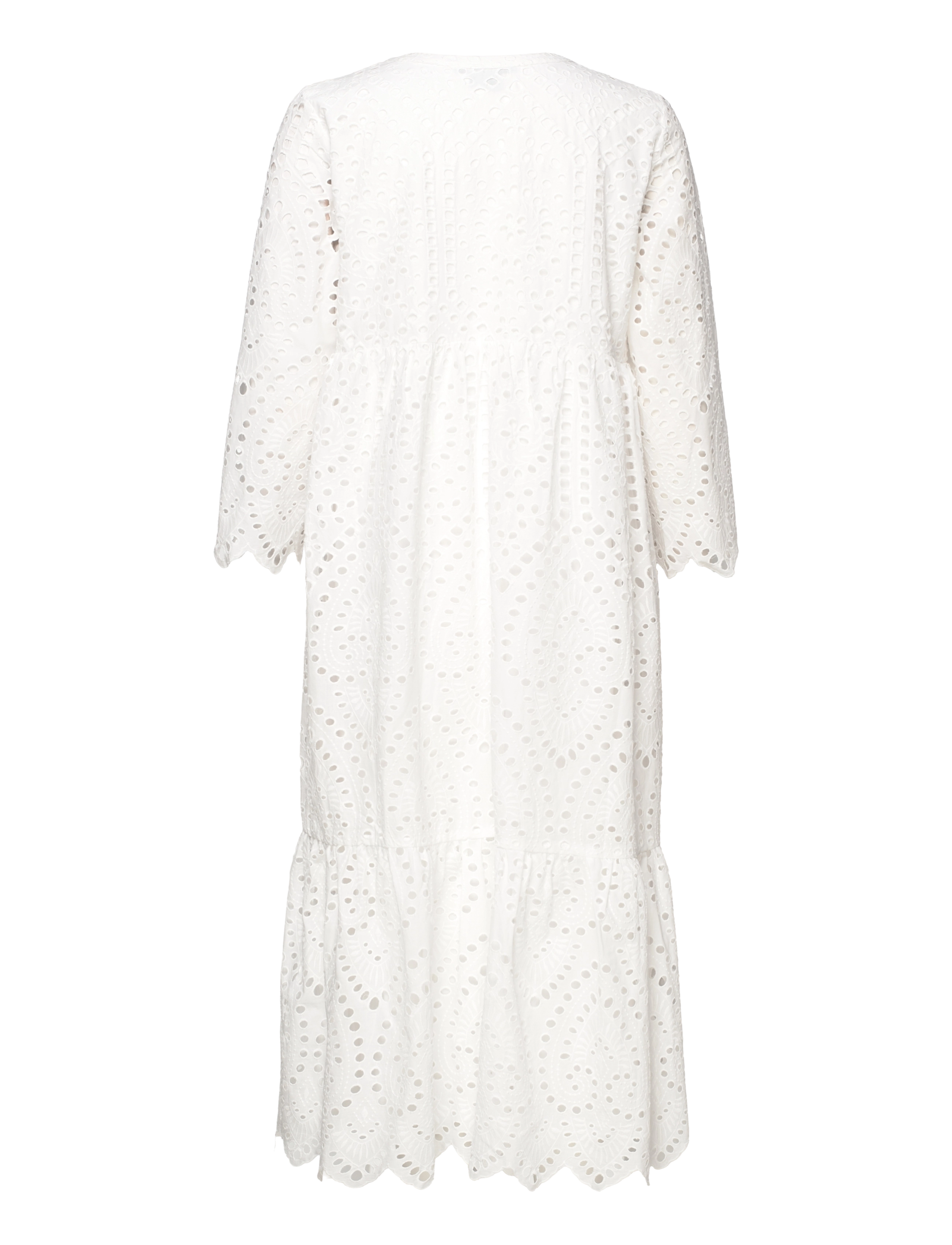 Esprit Collection - Women Dresses light woven midi - white - 1