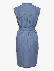Esprit Collection - Denim-effect dress - skjortekjoler - blue medium wash - 1