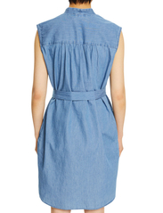 Esprit Collection - Denim-effect dress - skjortekjoler - blue medium wash - 5