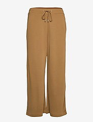 Esprit Collection - Flowing culottes with LENZING™ ECOVERO™ - joggers - bark - 0