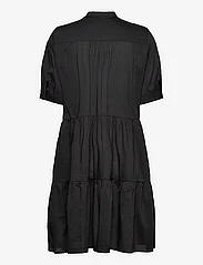 Esprit Collection - Flounced dress with LENZING™ ECOVERO™ - midi dresses - black - 1