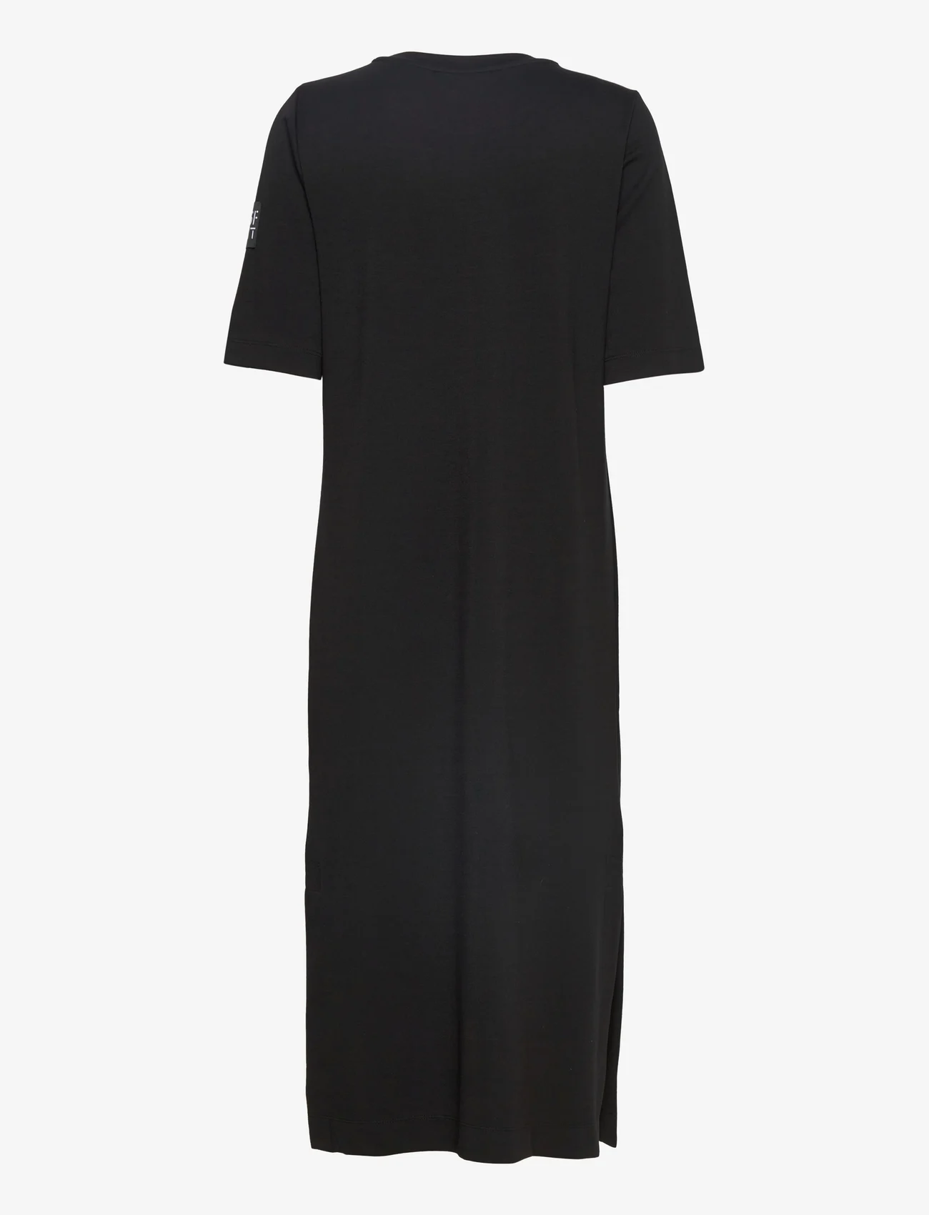 Esprit Collection - Midi-length T-shirt dress - t-shirt dresses - black - 1