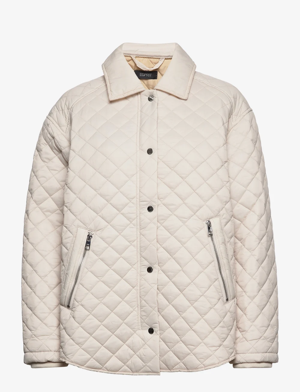 Esprit Collection Quilted Jacket With Turn down Collar 119.99
