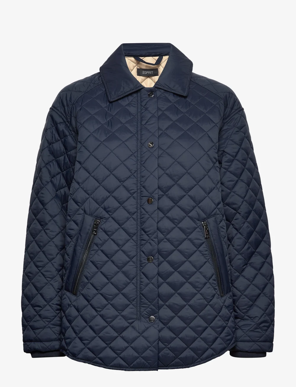 Esprit Collection Quilted Jacket With Turn down Collar 48.00 . Buy Quilted jackets from Esprit Collection online at Boozt . Fast delivery and