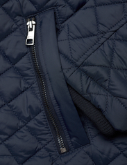 Esprit Collection - Quilted jacket with turn-down collar - quilted jakker - navy - 3