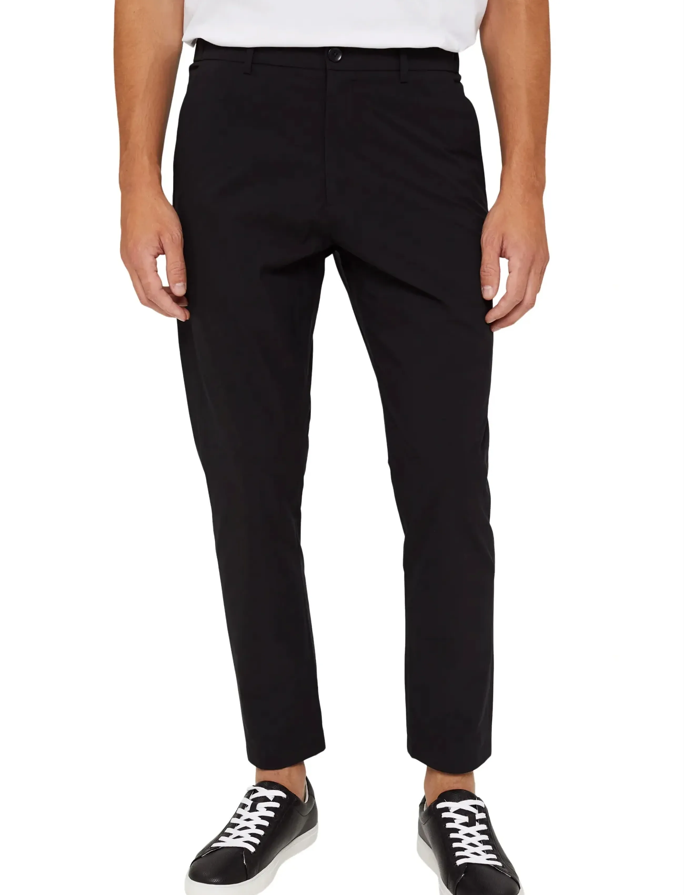 Esprit Collection - #ReimagineFlexibility: breathable trousers - män - black - 3