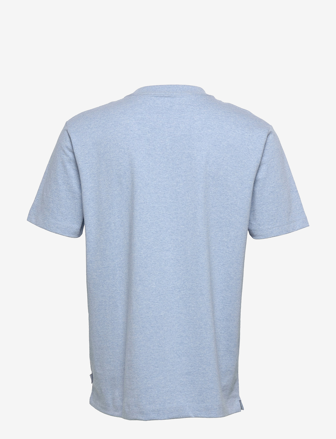 Esprit Collection - Jersey T-shirt with a pocket, organic cotton - najniższe ceny - pastel blue - 1