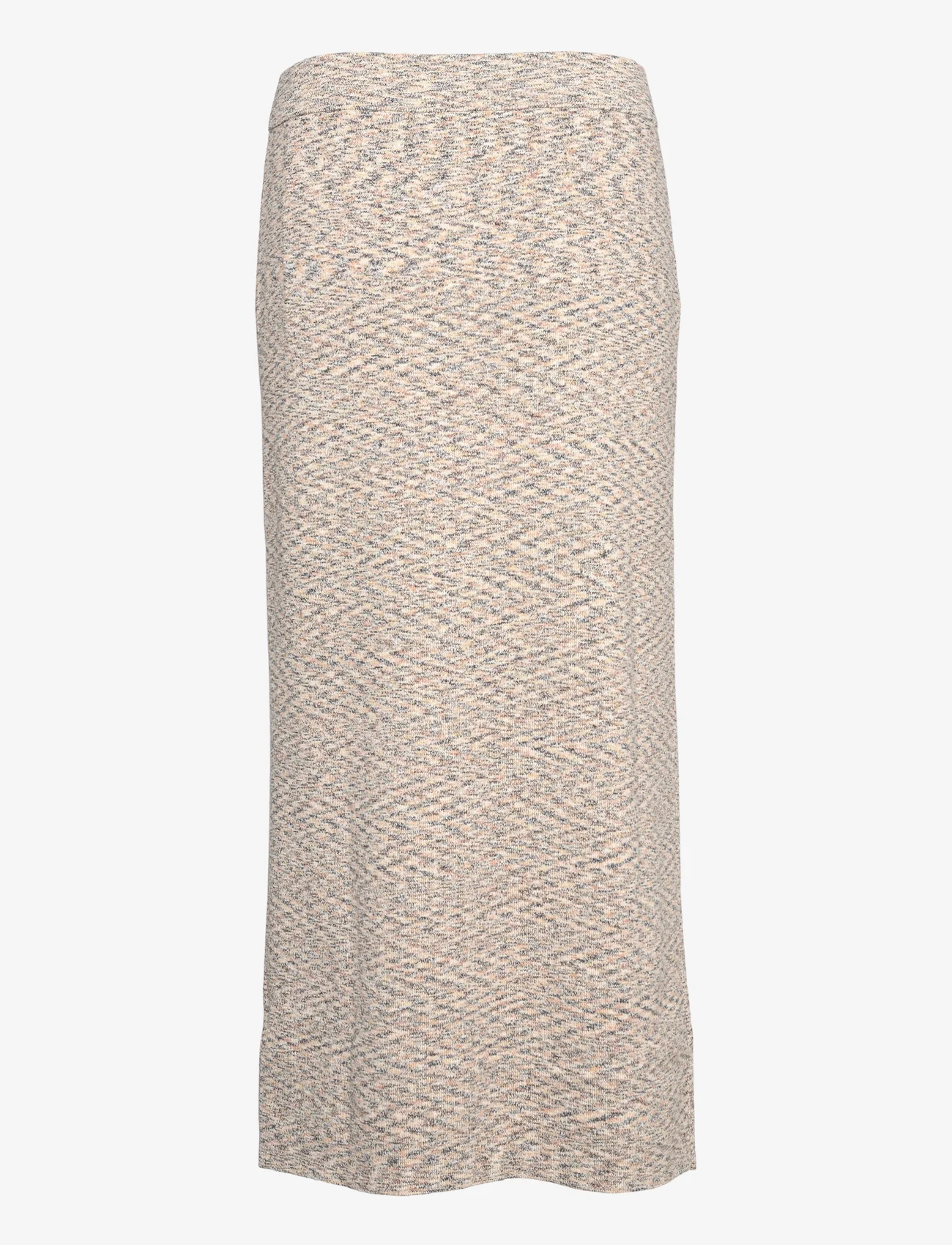 Esprit Collection - Multicoloured knit skirt - midi skirts - cream beige 3 - 1