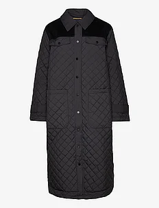 Long quilted coat, Esprit Collection