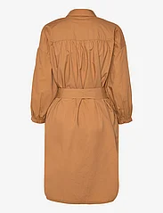 Esprit Collection - Women Dresses light woven midi - hemdkleider - caramel - 1