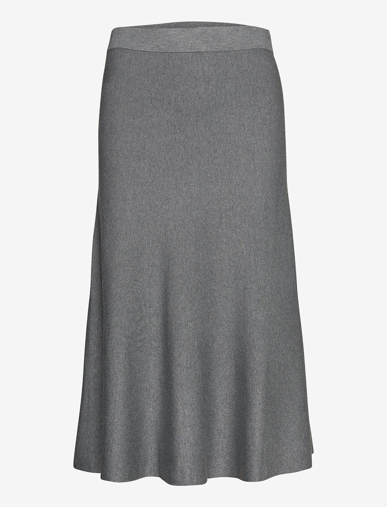 Esprit Collection - Knitted skirt made of LENZING™ ECOVERO™ - gunmetal 5 - 0