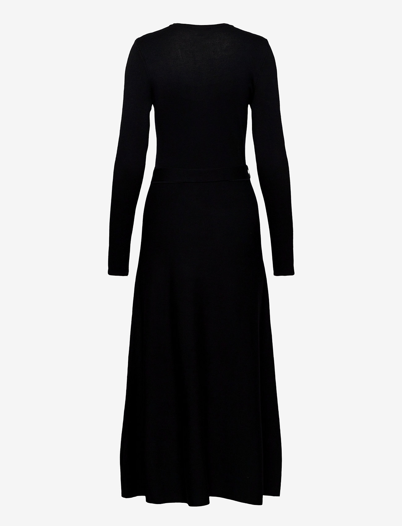 Esprit Collection - Midi knit dress with LENZING™ ECOVERO™ - black - 1