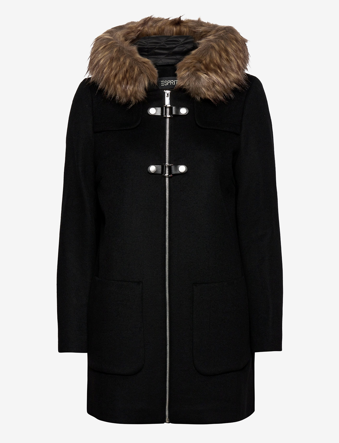 Esprit Collection - Women Coats woven regular - black - 1