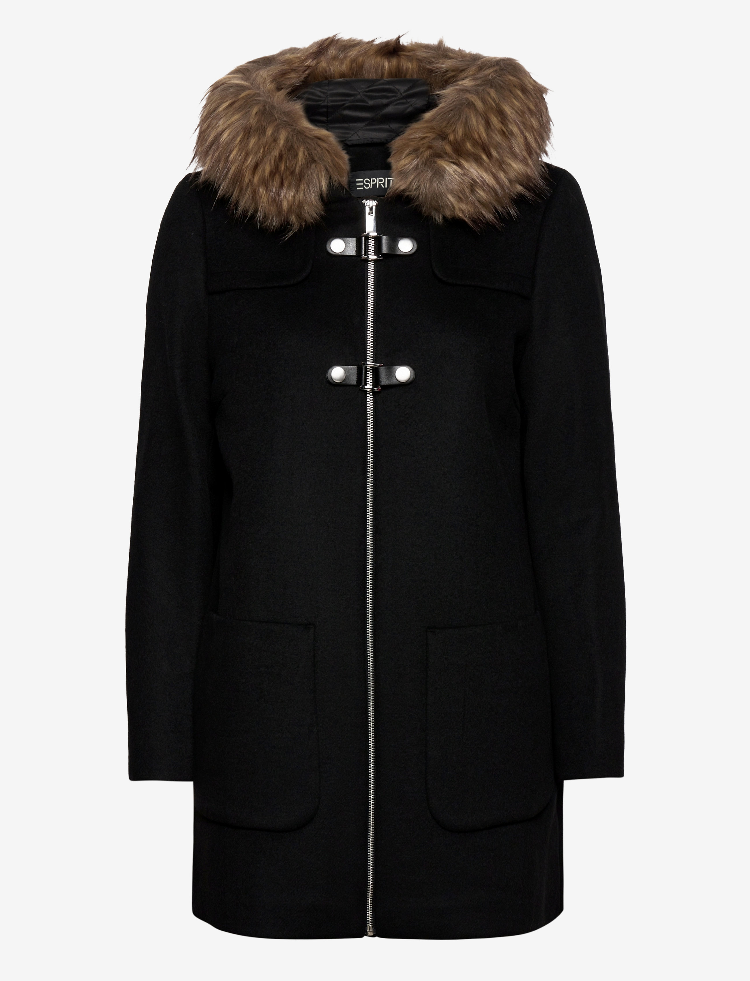 Esprit Collection - Women Coats woven regular - black - 1