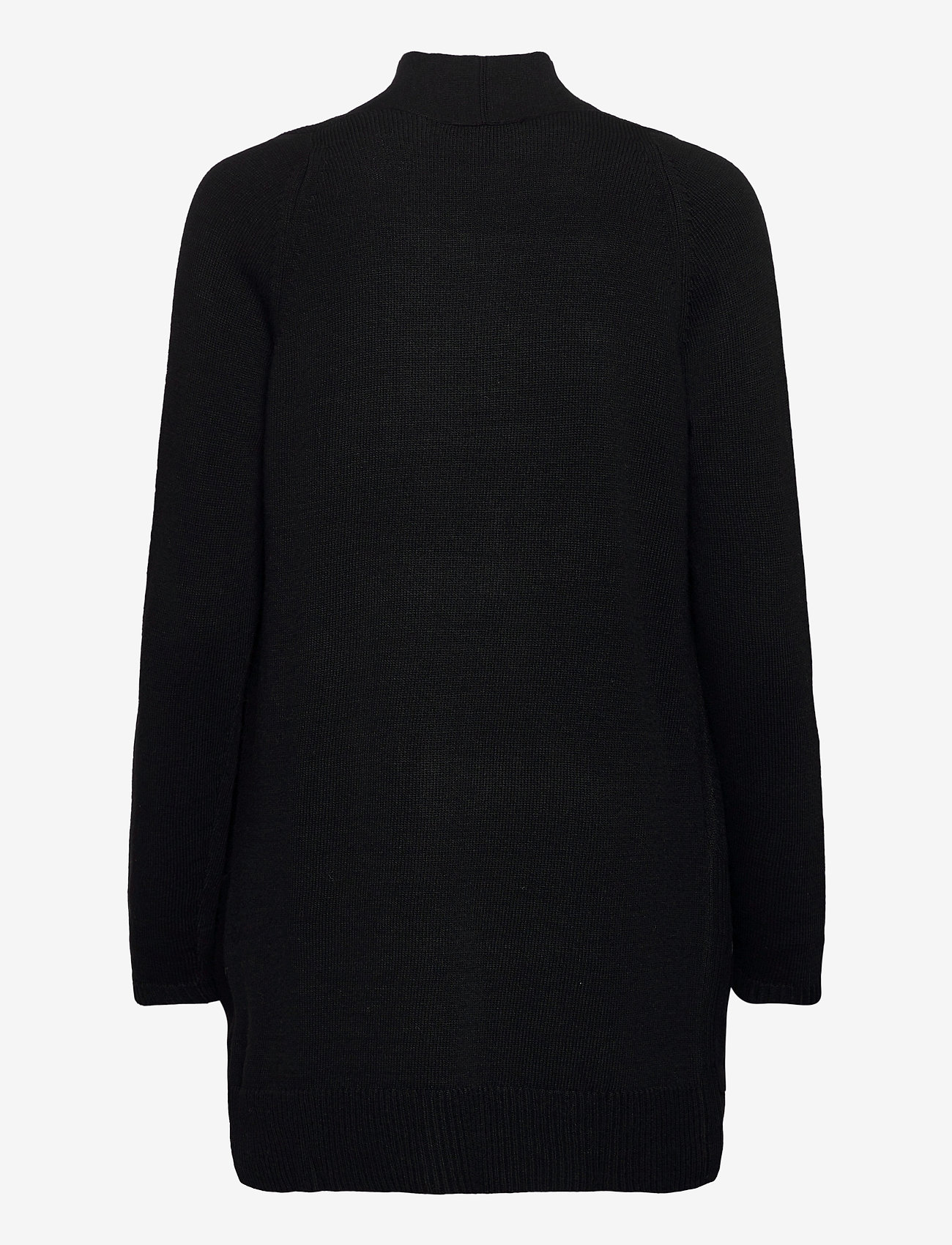 Esprit Collection - Open front cardigan with cashmere - black - 1