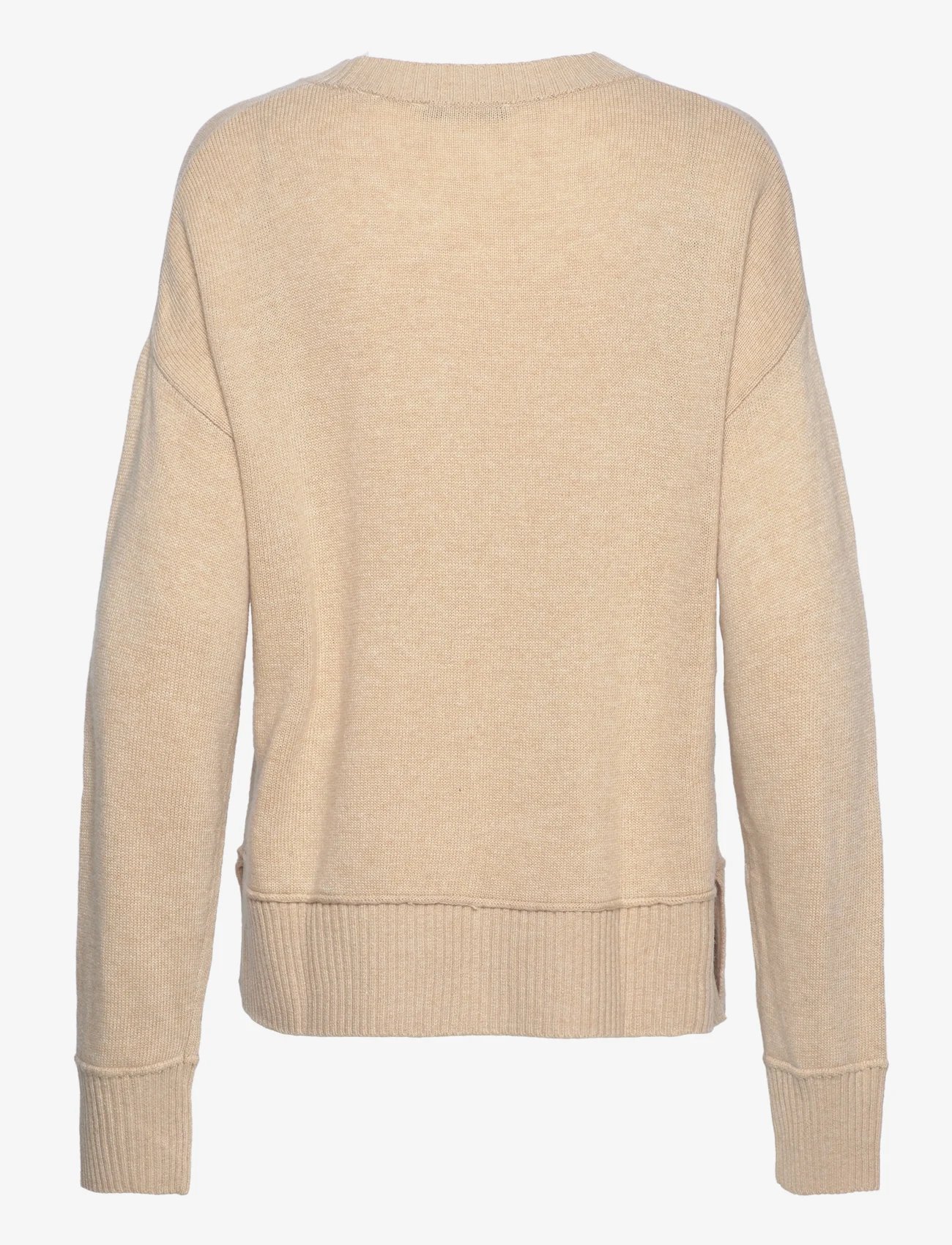 Esprit Collection - Knitted wool blend jumper - jumpers - cream beige 5 - 1