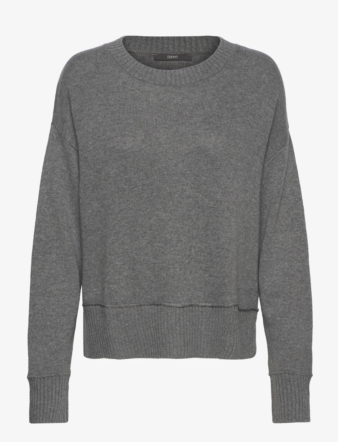 Esprit Collection - Knitted wool blend jumper - neulepuserot - medium grey 5 - 0