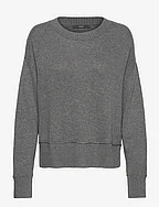 Knitted wool blend jumper - MEDIUM GREY 5
