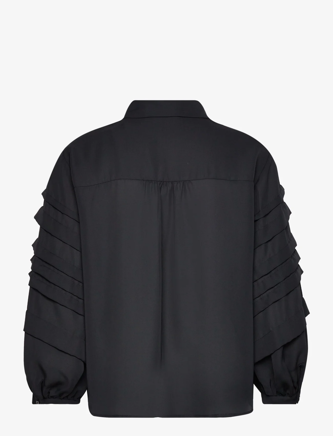 Esprit Collection - Women Blouses woven long sleeve - langærmede bluser - black - 1