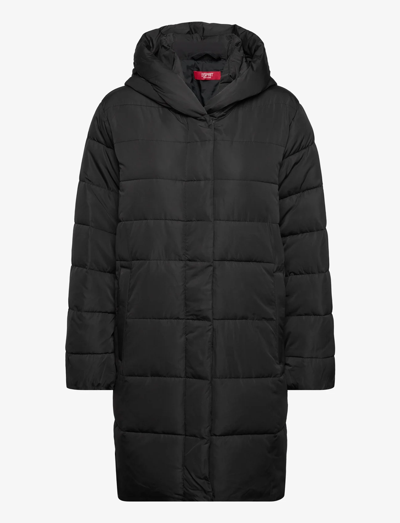 Esprit Collection - Women Coats woven regular - päällystakit - black - 0
