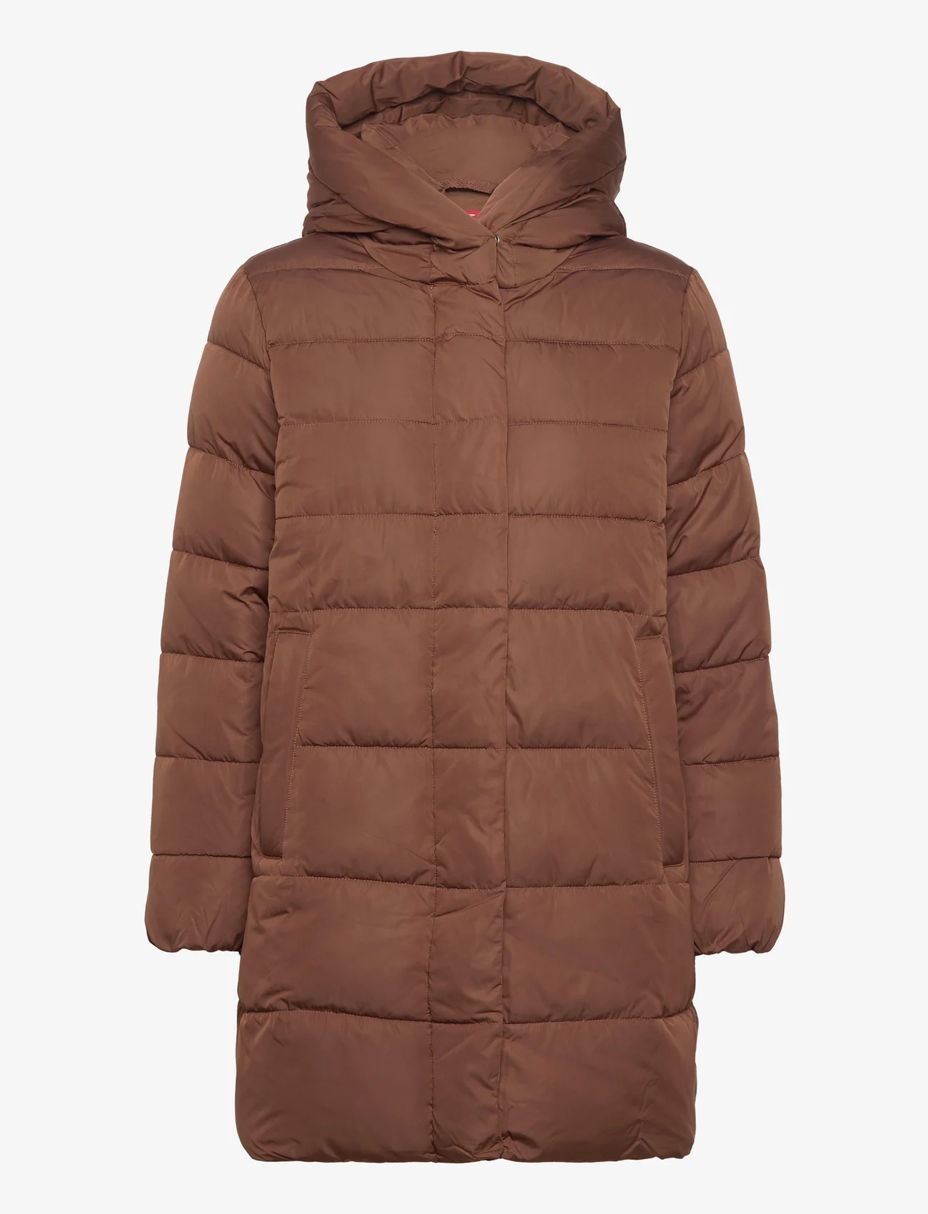 Esprit Collection - Women Coats woven regular - kurtki zimowe - toffee - 0