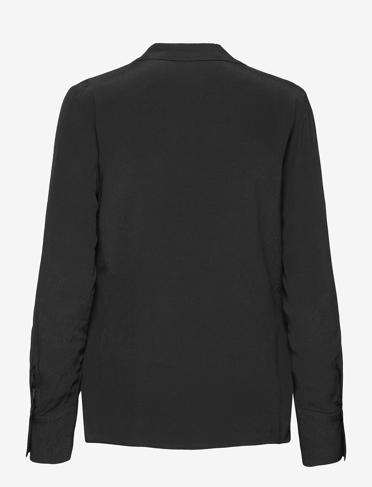 Esprit Collection - Women Blouses woven long sleeve - long-sleeved blouses - black - 1