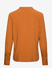 Esprit Collection - Women Blouses woven long sleeve - blūzes ar garām piedurknēm - rust brown - 1
