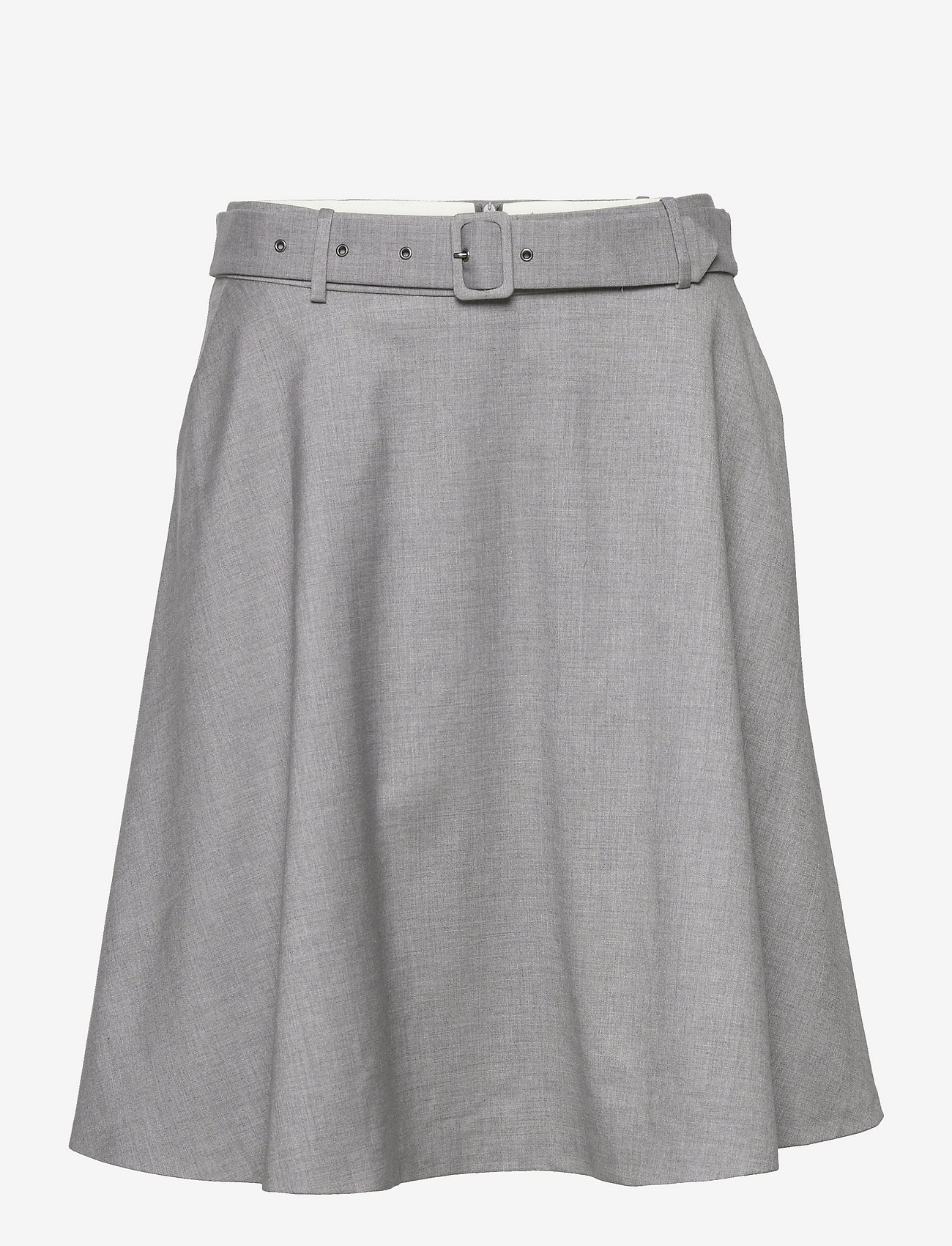 Esprit Collection - Women Skirts woven midi - midi skirts - gunmetal 5 - 0