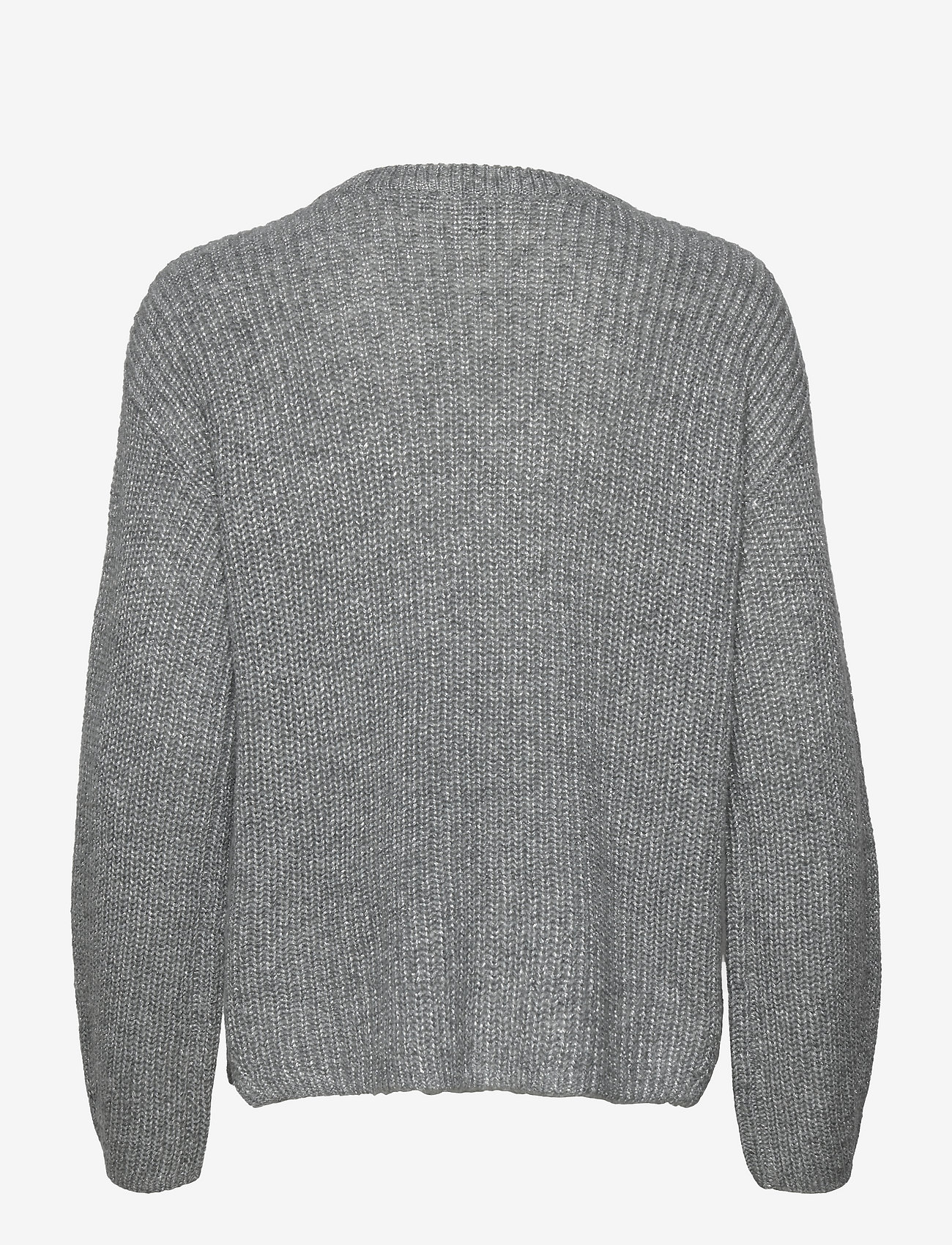 Esprit Collection - Wool blend: glitter yarn detail jumper - džemperi - light grey 4 - 1