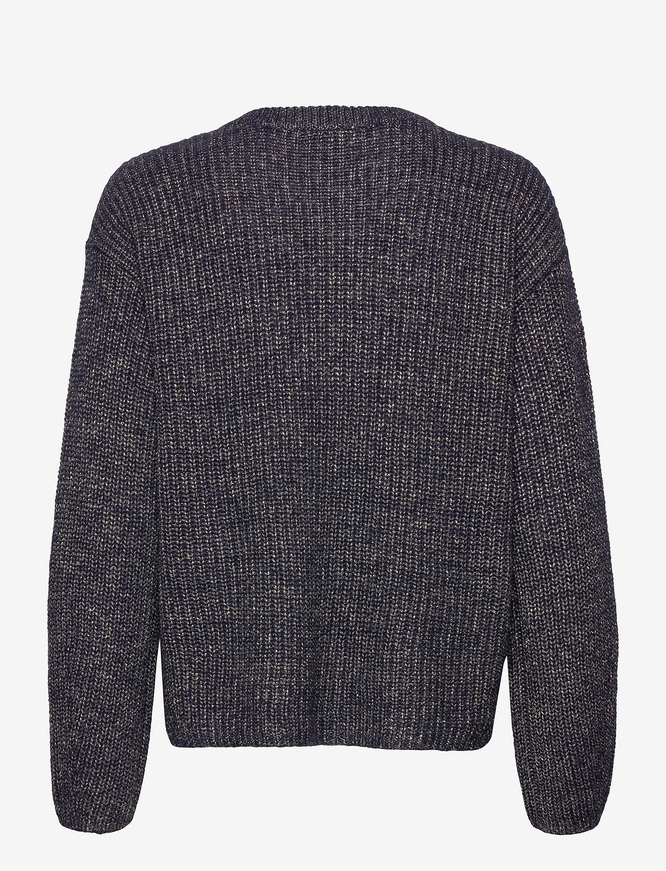 Esprit Collection - Wool blend: glitter yarn detail jumper - neulepuserot - navy 4 - 1