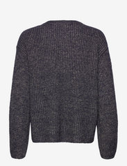 Esprit Collection - Wool blend: glitter yarn detail jumper - neulepuserot - navy 4 - 1