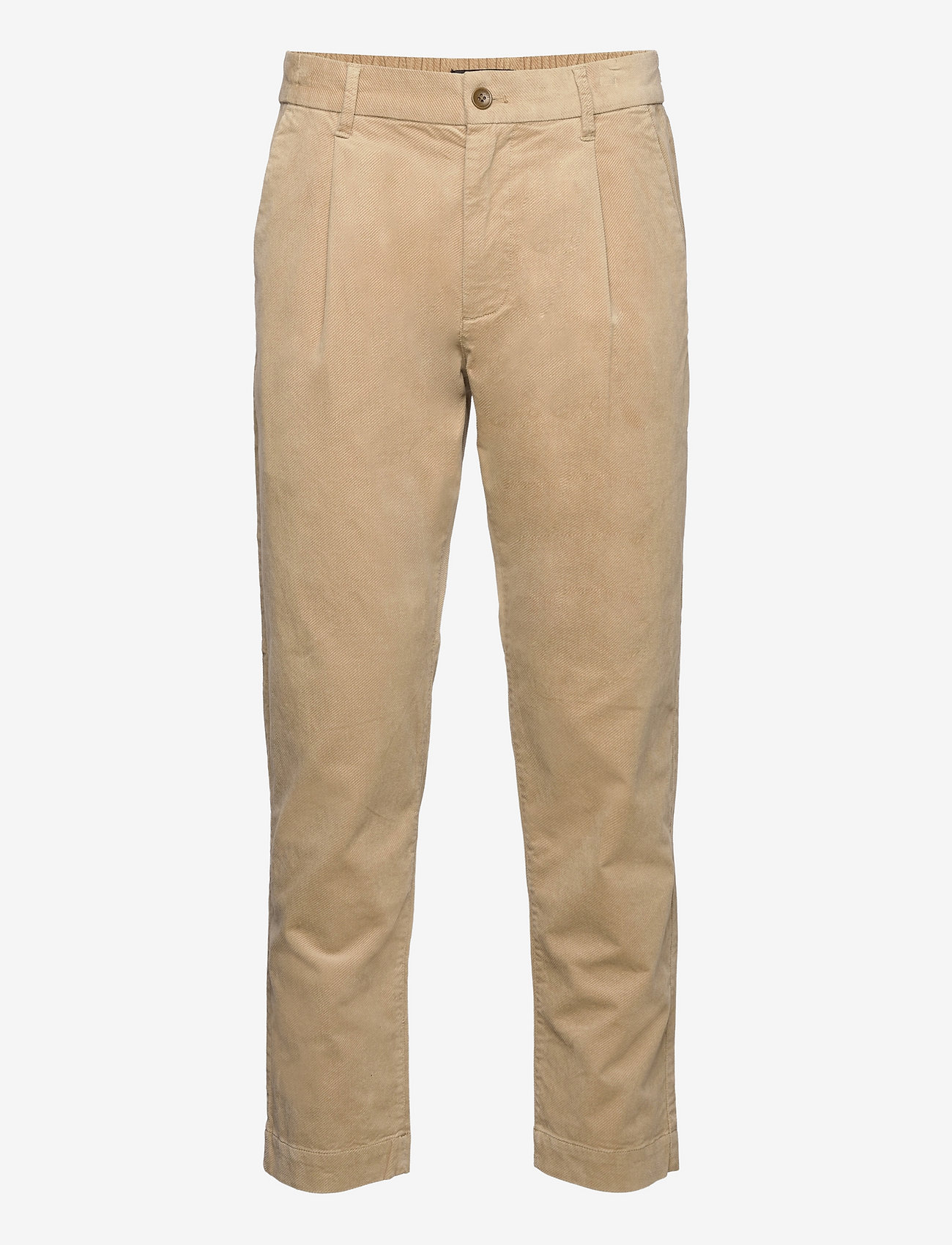 Esprit Collection - Men Pants woven cropped - chinosy - beige - 0