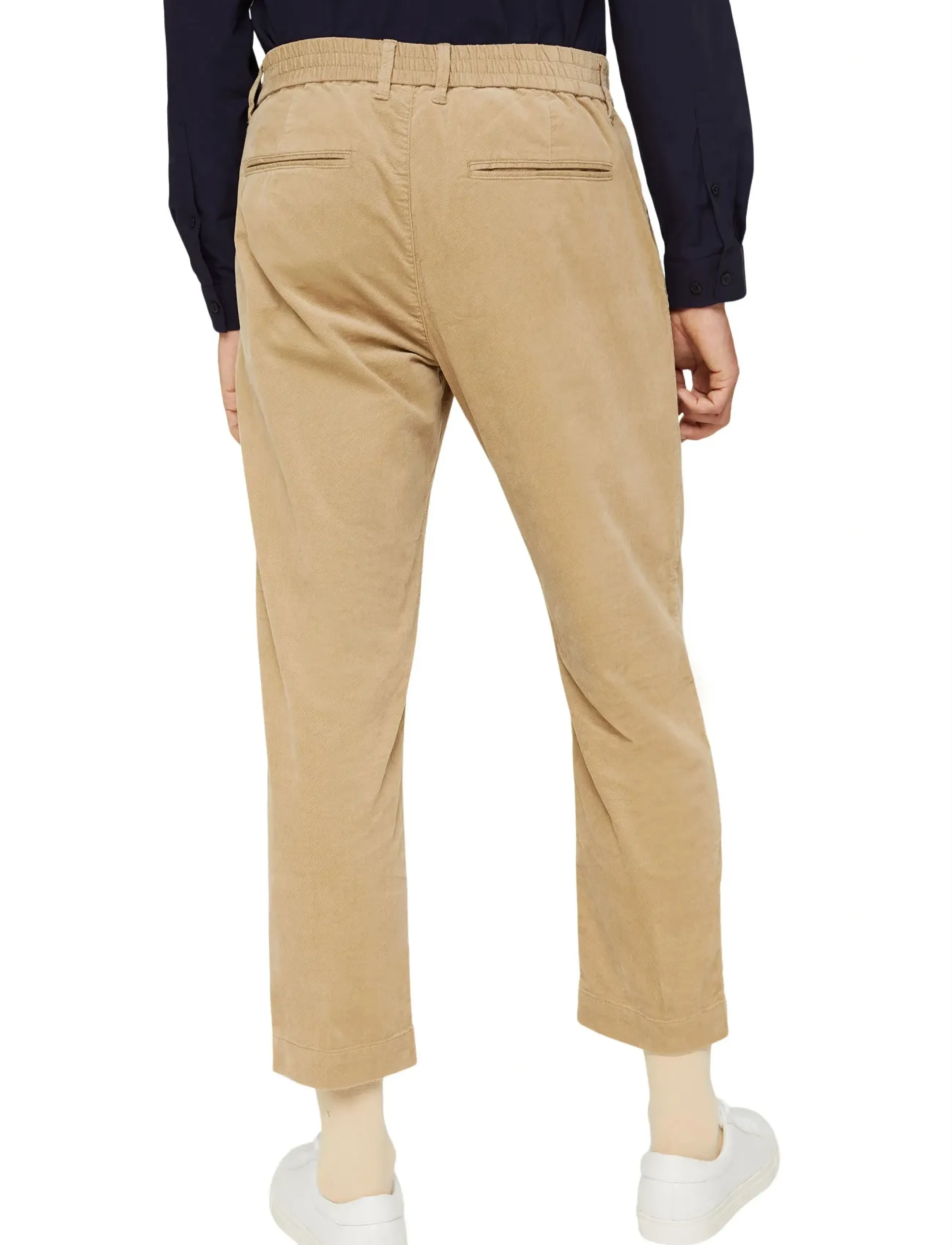 Esprit Collection - Men Pants woven cropped - chinos - beige - 2