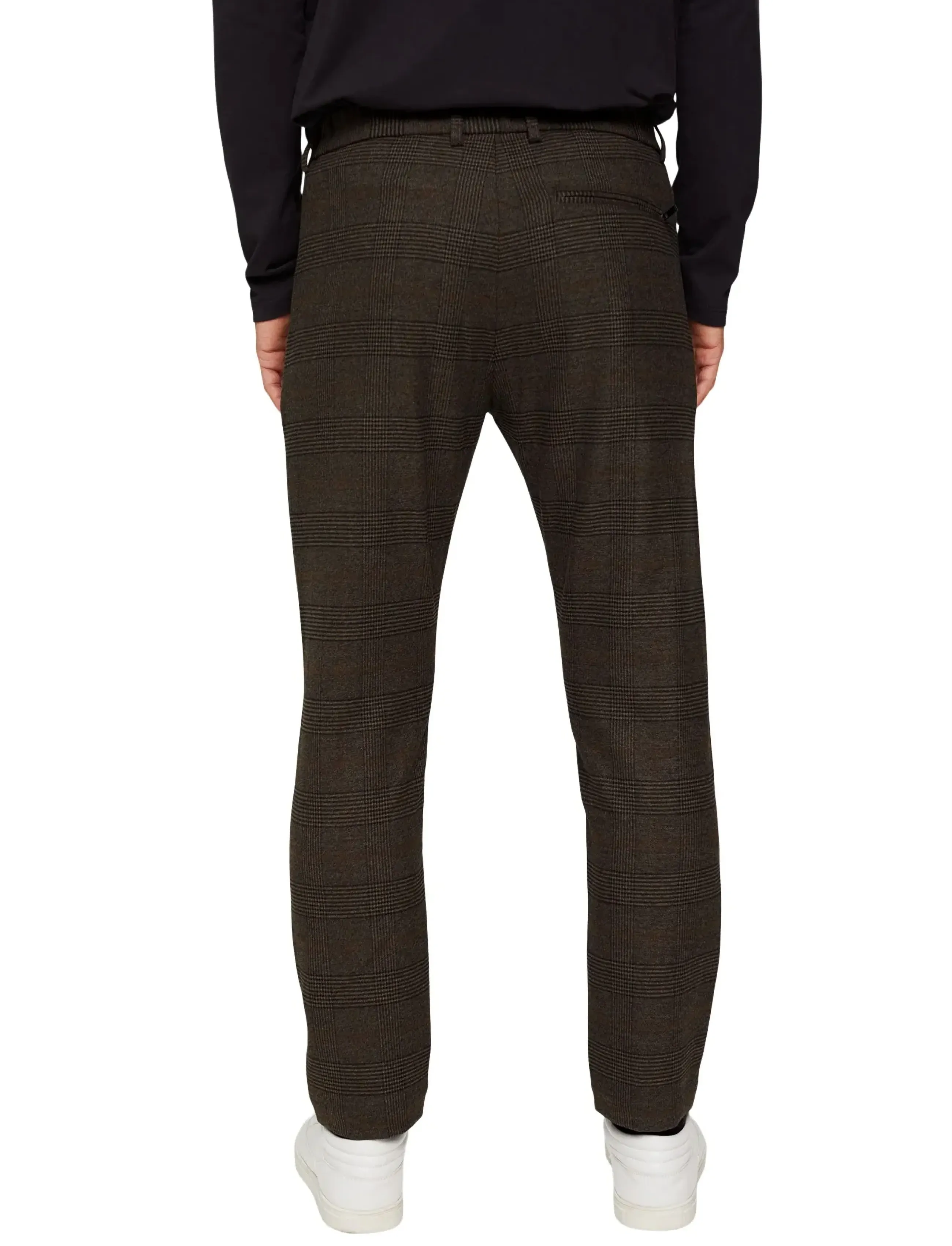 Esprit Collection - Men Pants woven regular - casual - brown grey 3 - 2