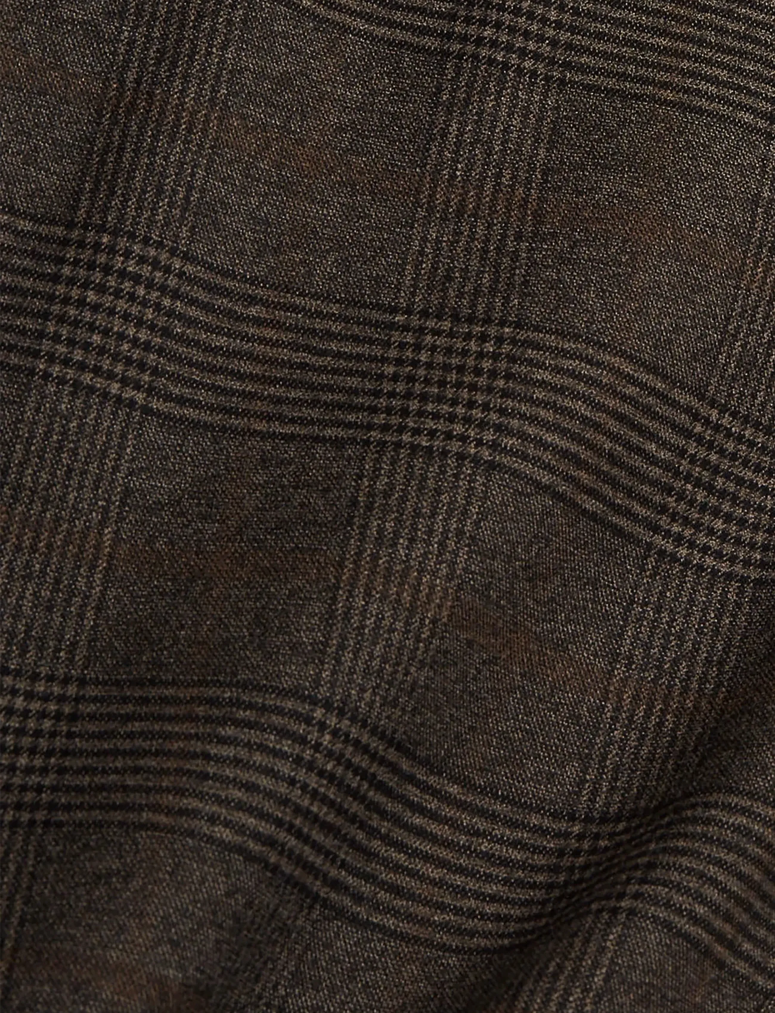 Esprit Collection - Men Pants woven regular - casual - brown grey 3 - 4