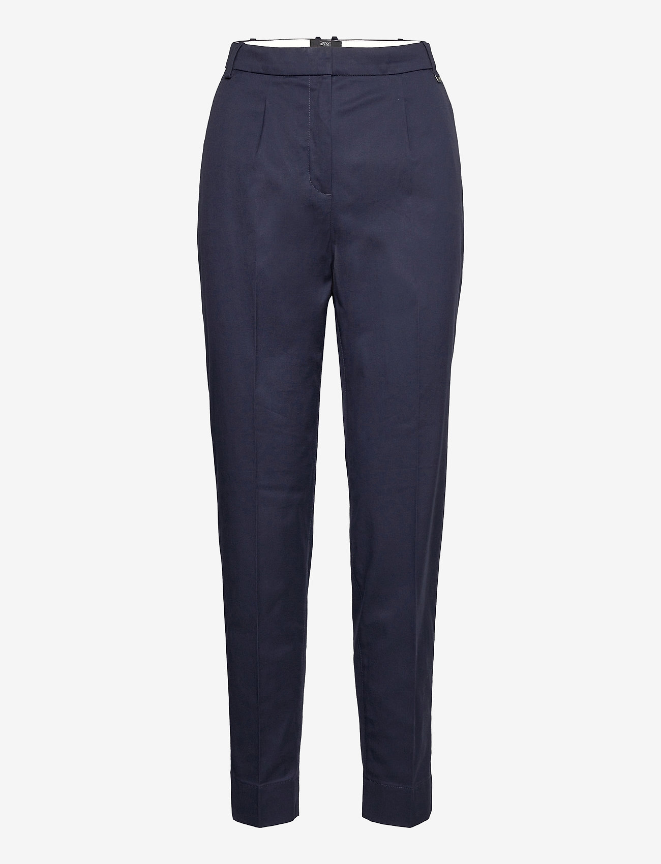Esprit Collection - Business chinos made of stretch cotton - spodnie proste - navy - 0