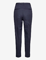 Esprit Collection - Business chinos made of stretch cotton - straight leg trousers - navy - 1