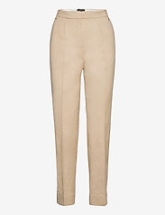 Business chinos made of stretch cotton - SAND