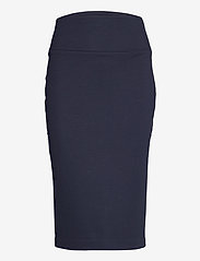 Esprit Collection - SOFT PUNTO Mix + Match stretch skirt - spódnice do kolan i midi - navy - 0