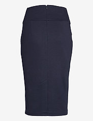 Esprit Collection - SOFT PUNTO Mix + Match stretch skirt - midi kjolar - navy - 1