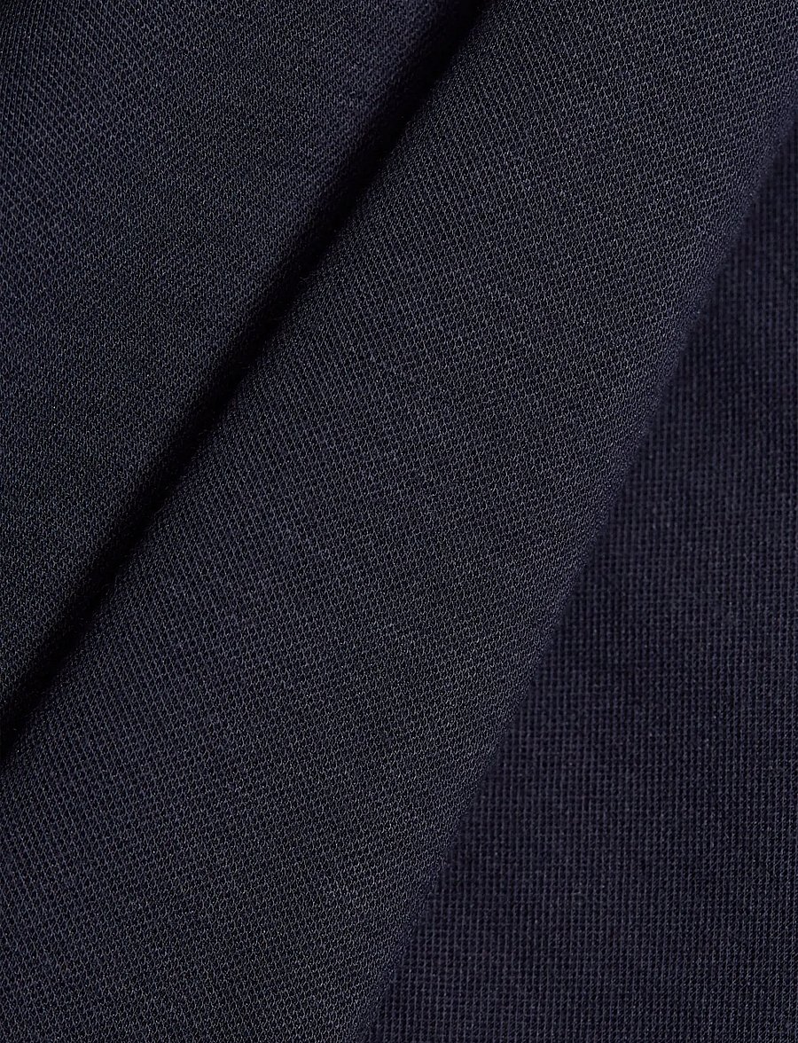 Esprit Collection - SOFT PUNTO Mix + Match stretch skirt - navy - 4