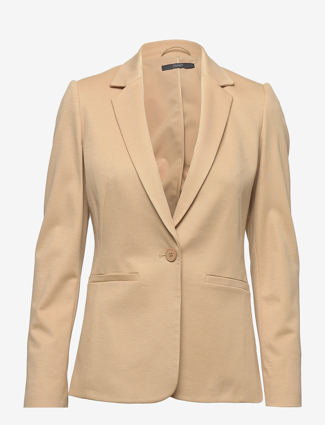 Esprit Collection - SOFT PUNTO Mix + Match jersey blazer - camel - 0