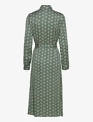 Esprit Collection - Patterned satin dress - paitamekot - emerald green 4 - 1