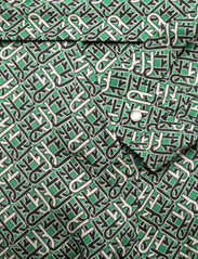 Esprit Collection - Patterned satin dress - paitamekot - emerald green 4 - 4