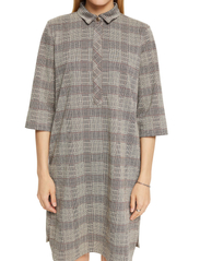Esprit Collection - Prince of Wales mix & match dress - shirt dresses - ice 3 - 2